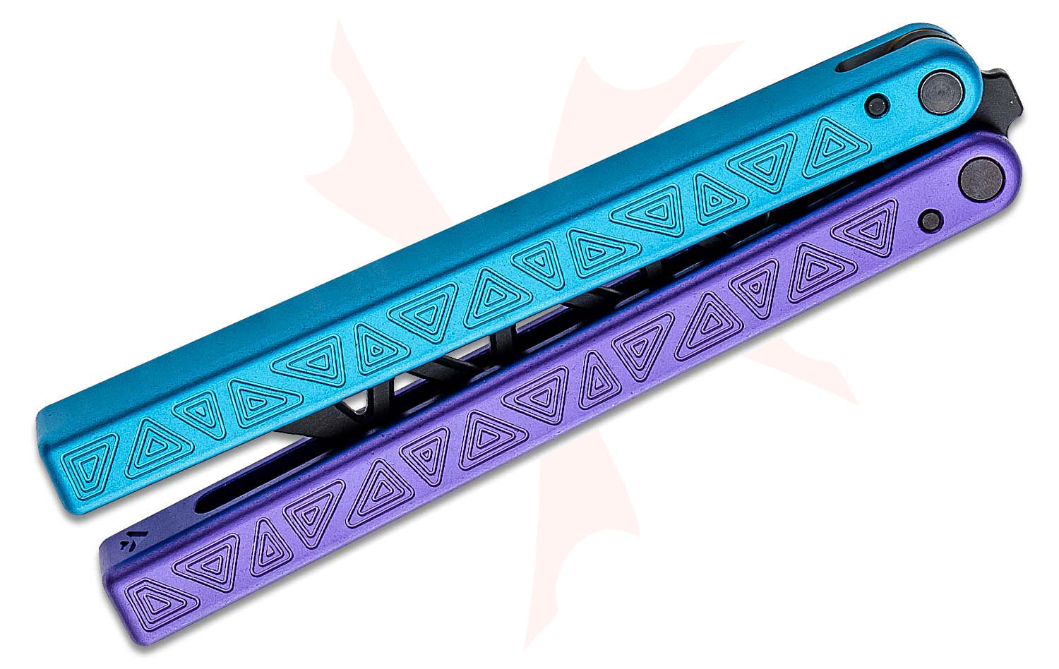 Glidr Original 4 Blurple Balisong Butterfly Trainer 4.8