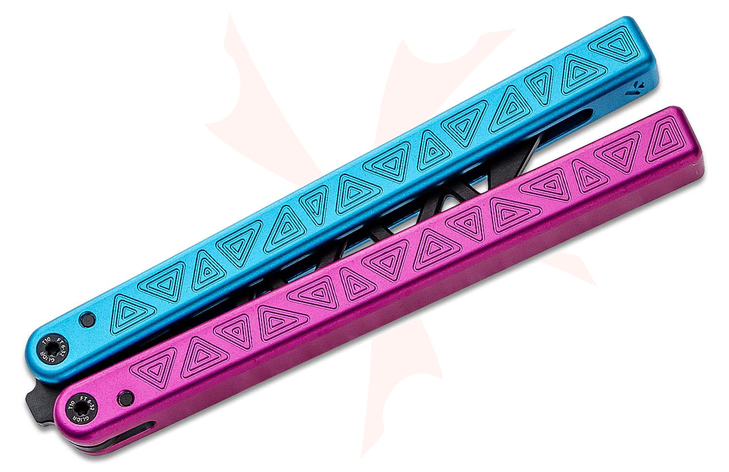 Glidr Original 4 Cotton Candy Balisong Butterfly Trainer 4.8