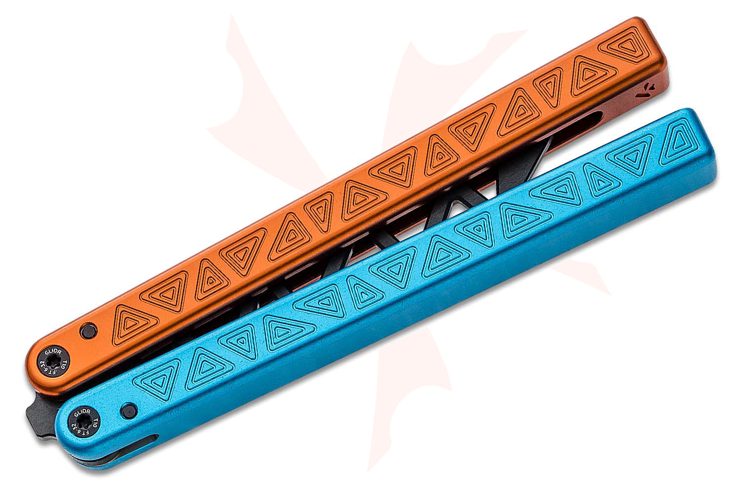 Glidr Original 4 Fire & Ice Balisong Butterfly Trainer 4.8