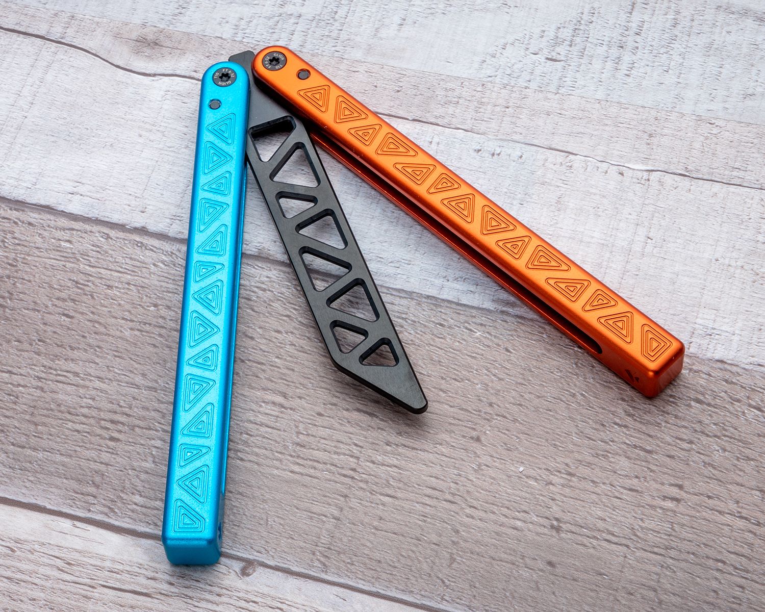 Glidr Original 4 Fire & Ice Balisong Butterfly Trainer 4.8 