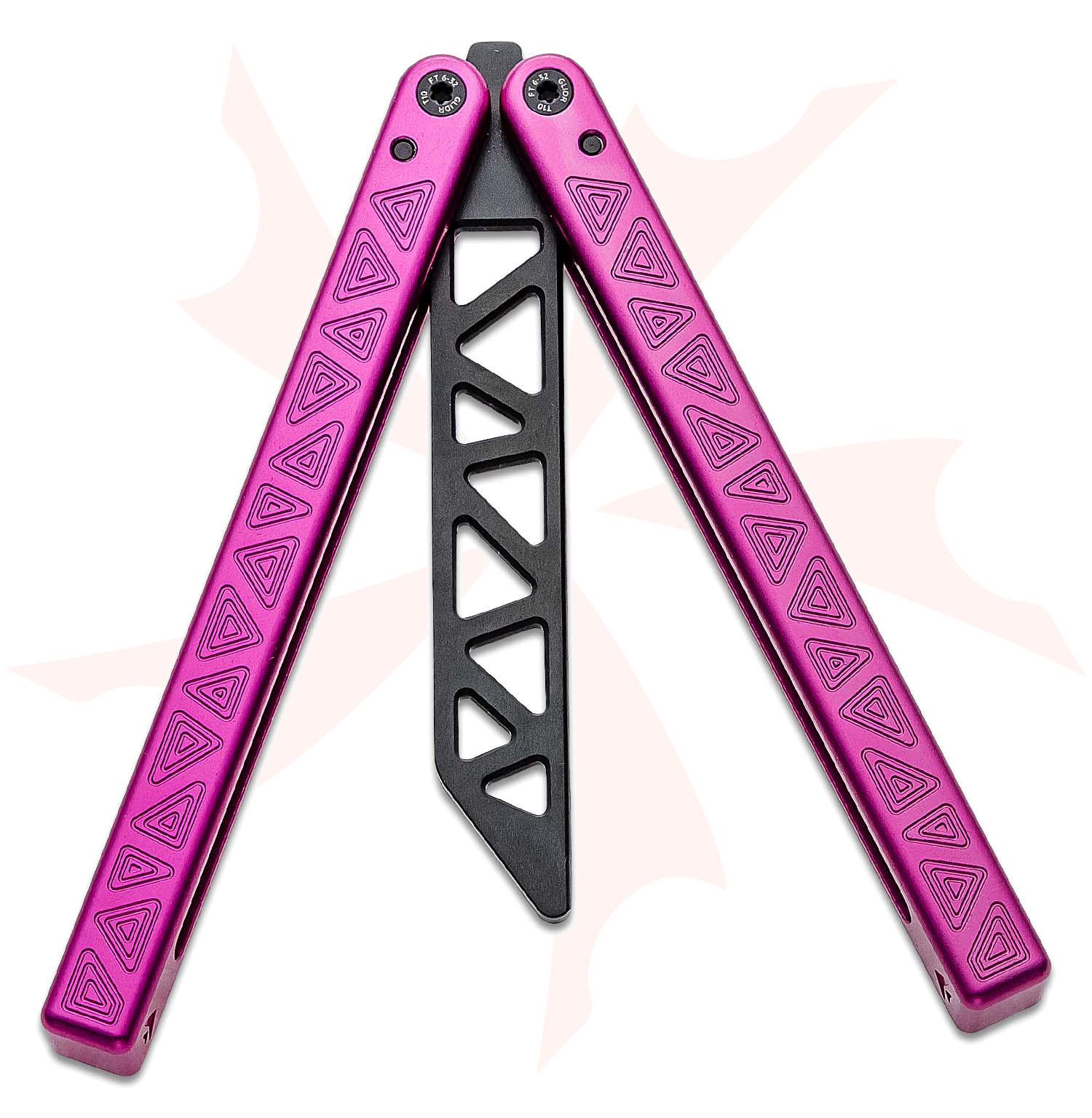 Glidr Original 4 Flamingo Pink Balisong Butterfly Trainer 4.8