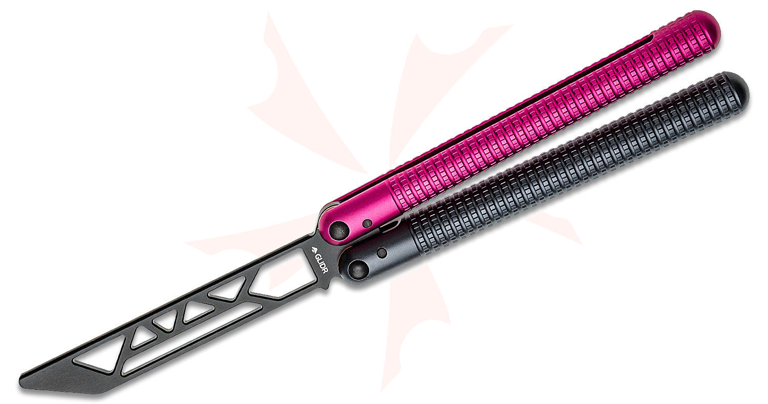 Glidr Sahara Dark Rose Balisong Butterfly Trainer 4.84