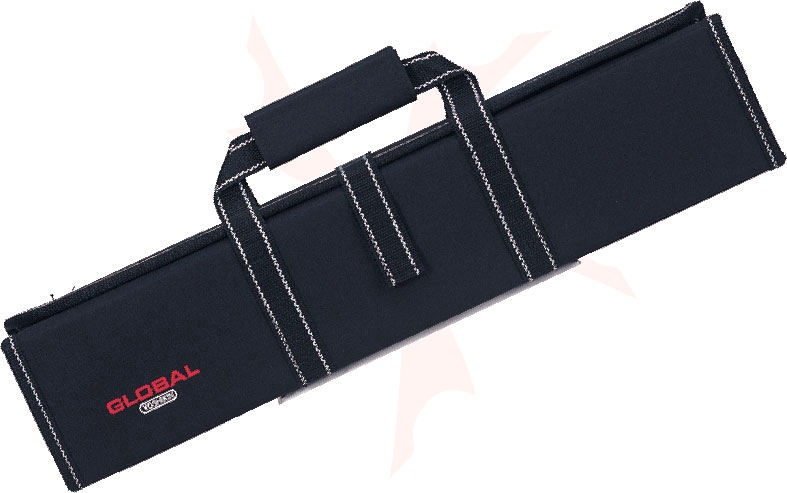 Global G-667/11 Chef's Hard Knife Case with 11 Pockets