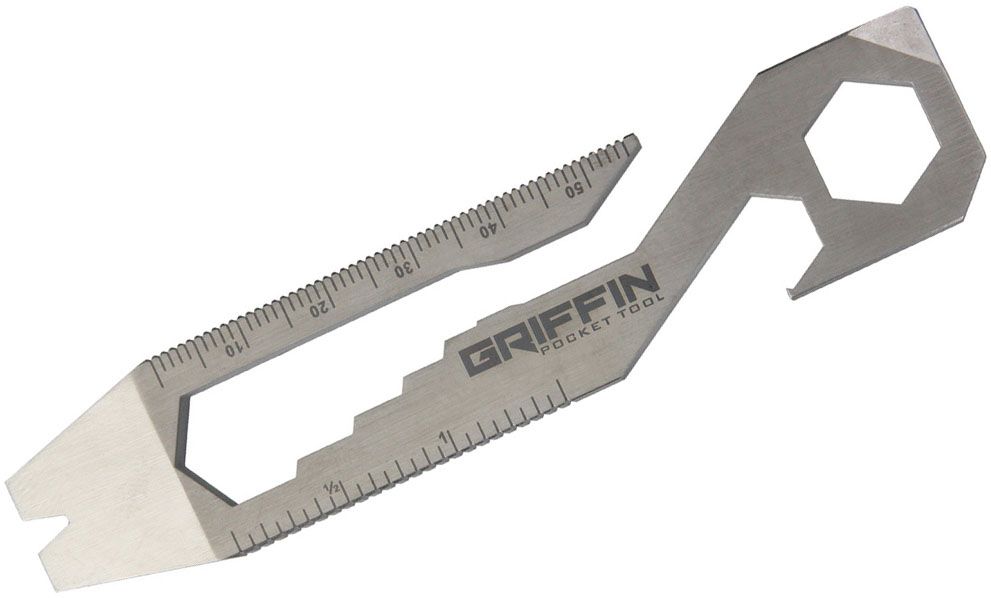Griffin Pocket Tool GPT XL 4.37" Stainless Pocket Metric Tool 