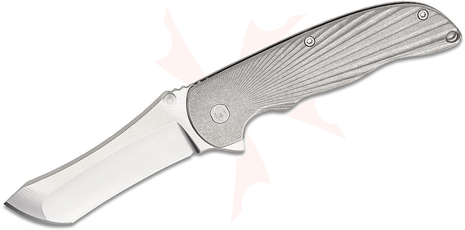 Grimsmo Knives Custom Norseman #8349 Frame Lock Flipper Knife 3.7