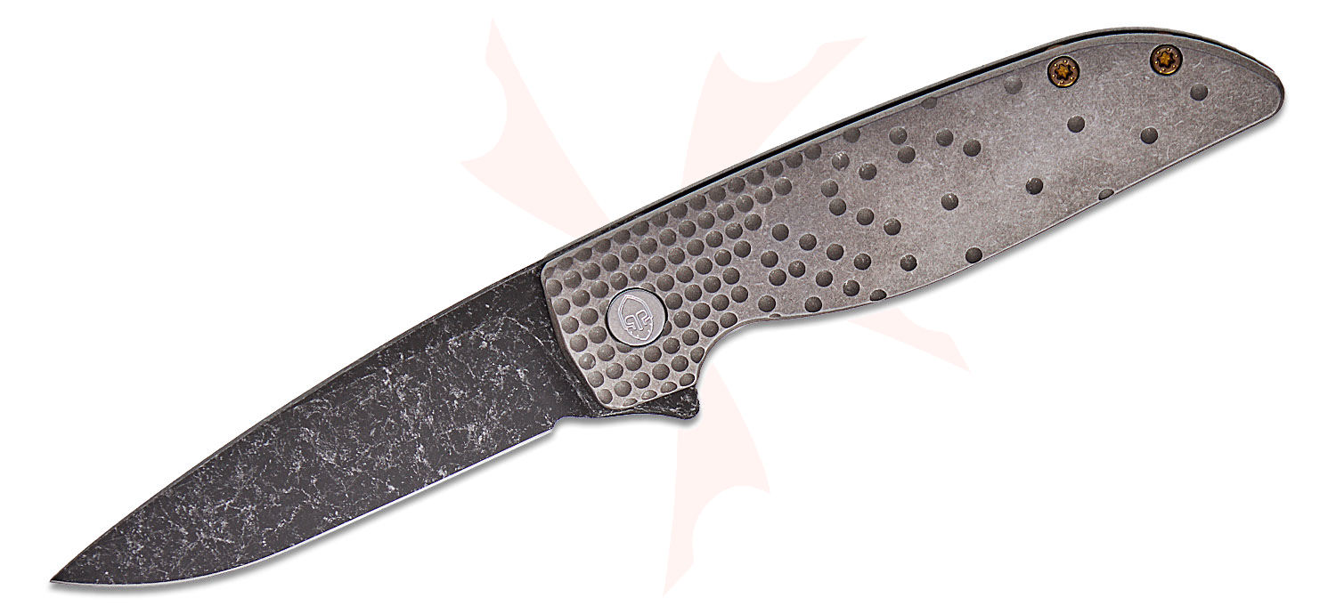 Grimsmo Knives Custom Rask #4218 Flipper Knife 3.5