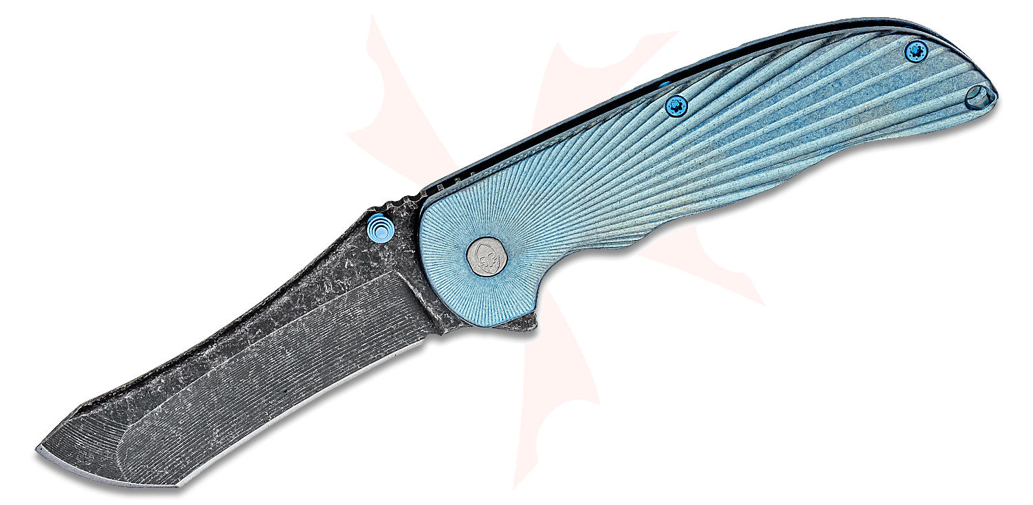 Grimsmo Knives Custom Norseman #4824 Flipper Knife 3.7