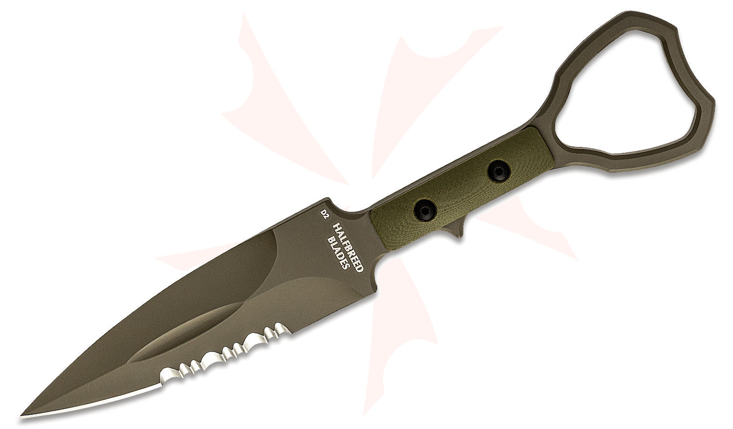 Halfbreed Blades Compact Clearance Fixed Blade Knife and