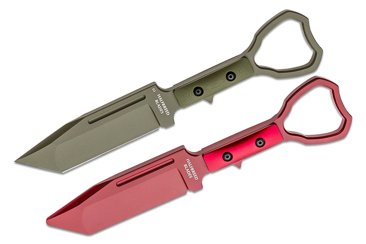 Halfbreed Blades Compact Clearance Fixed Blade Knife and Trainer