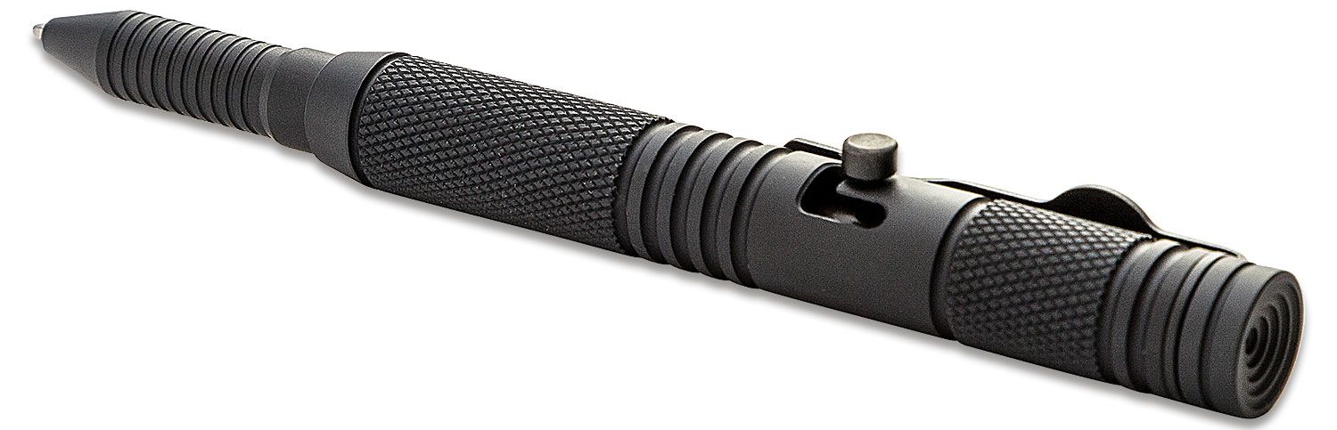 Halfbreed Blades Tactical Bolt Pen, Black, 5.98