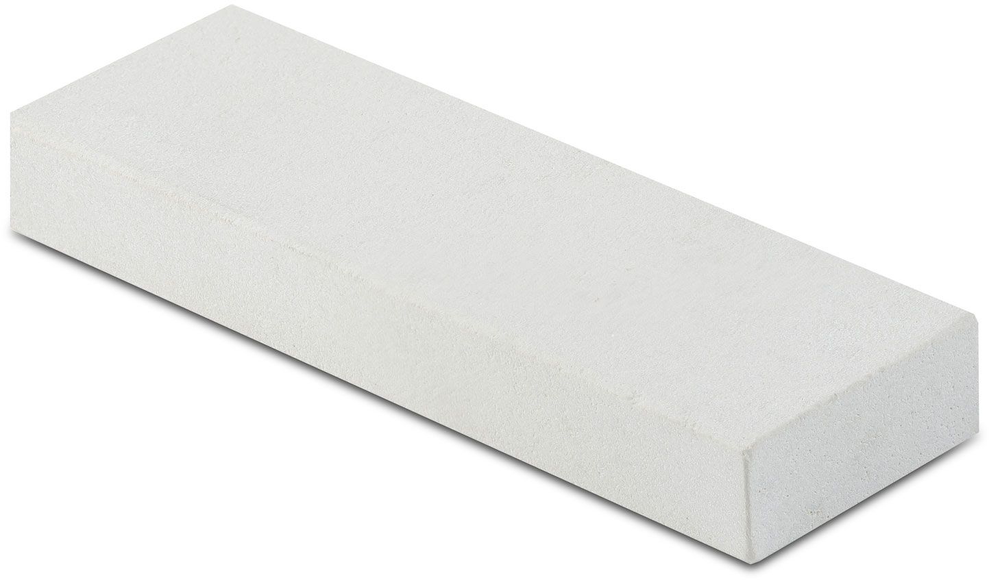 8 x 2 x 0.5" 30007 Soft Arkansas Bench Stone W/ Wooden Box Medium Grit 600-800 