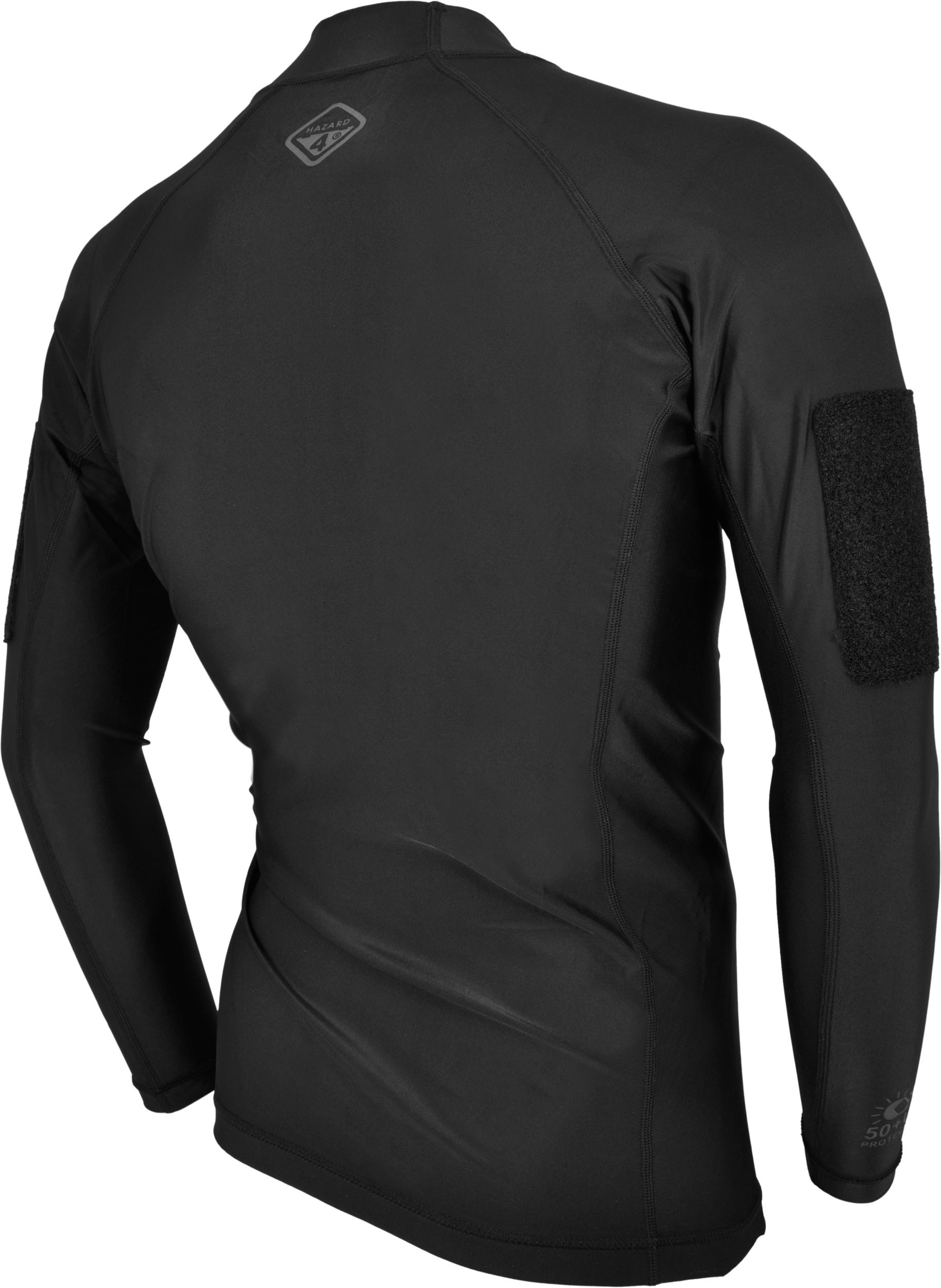Hazard 4 Pat-aqa-Blk - Patch In Gomma Lavabile, Nero, Divisione Aquatic