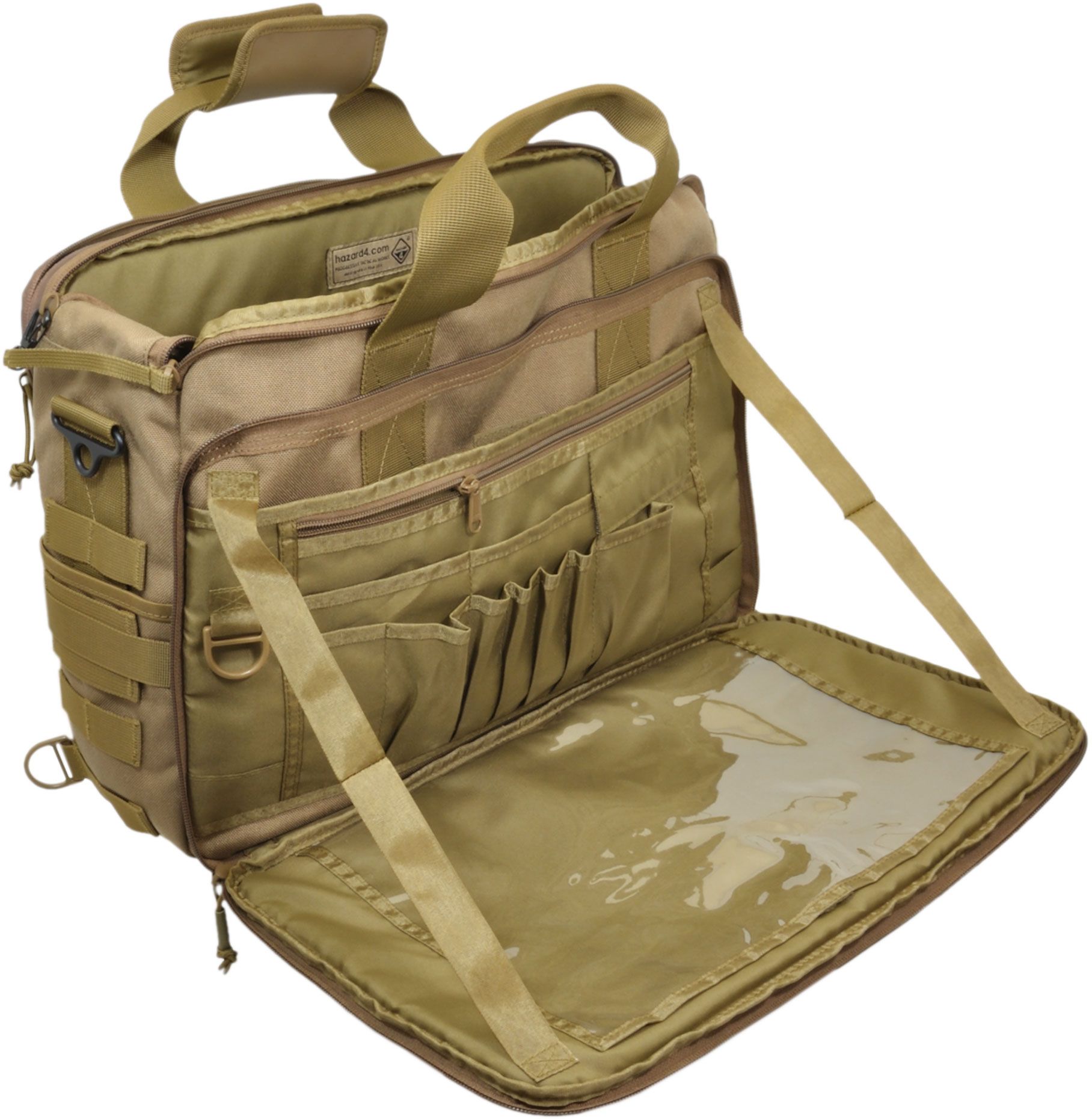 Hazard 4 Ditch Tactical Laptop Briefcase, Coyote - KnifeCenter