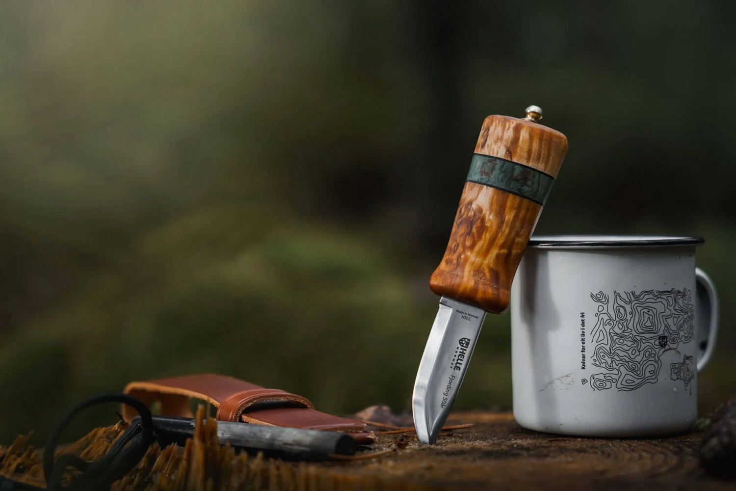 Helle Fjording 50 aar Limited Edition Fixed Blade Knife 2.71