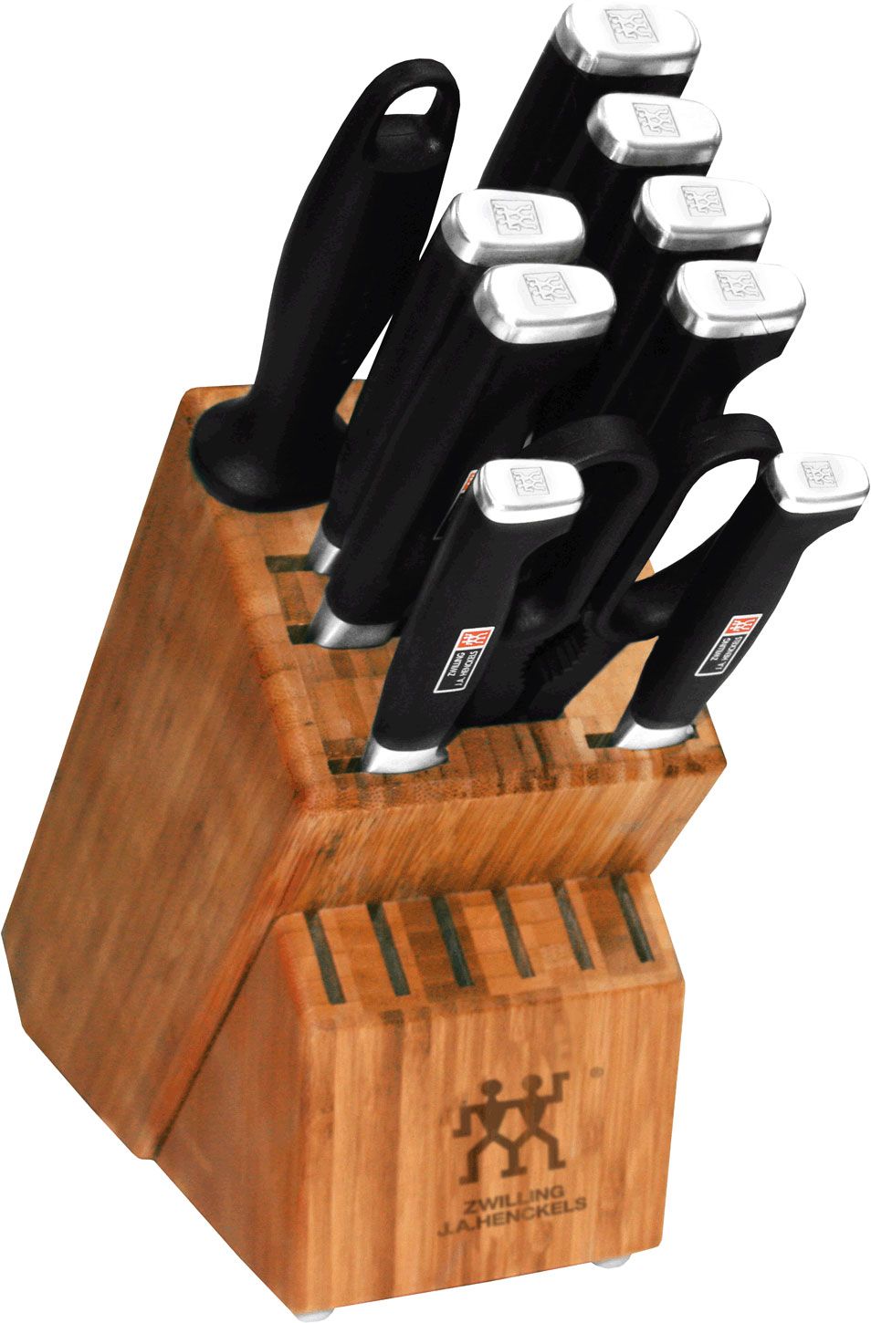 Zwilling J.A. Henckels TWIN Four Star II 11 Piece Block Set ...