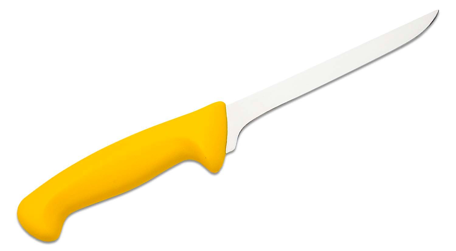 Forschner Fillet Knife 5 Piece Set - Yellow Handles - Melton Tackle