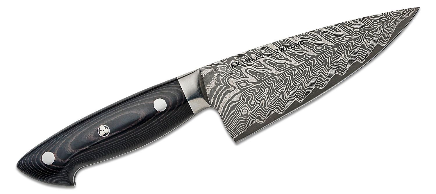 Stainless Damascus Steak Knives by Zwilling J.A. Henckels - Kramer Knives
