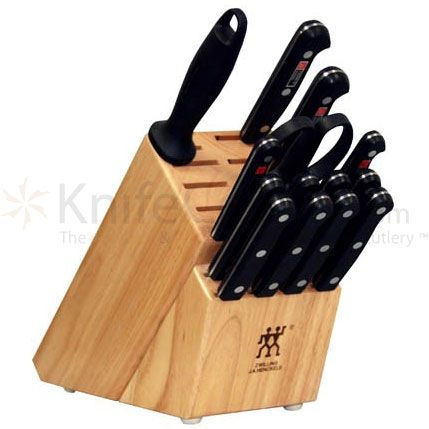 Zwilling J.A. Henckels Knife Block Set, 20-pc, Dark Brown 13555