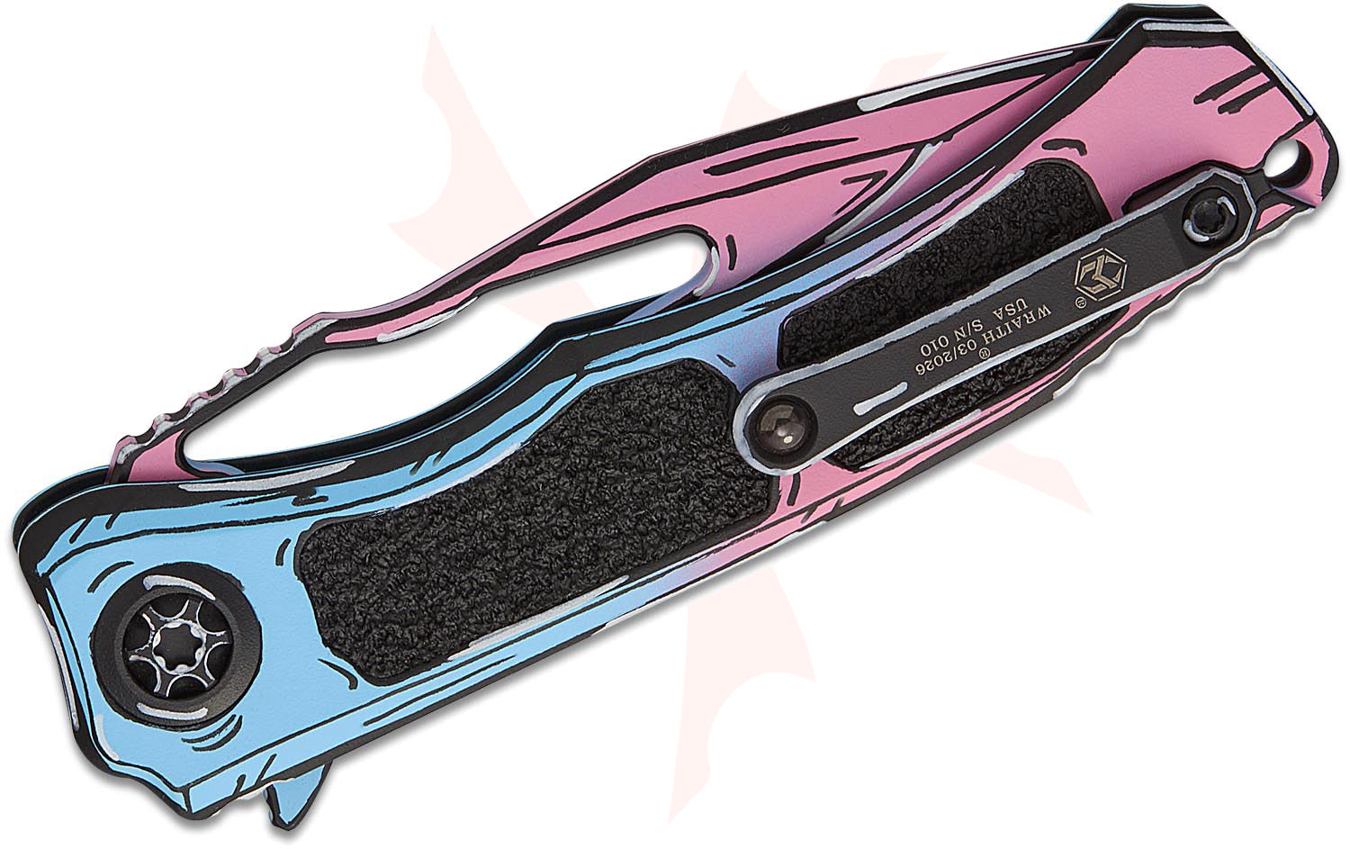 Heretic Knives Wraith V4 Manual Flipper Knife 3.625