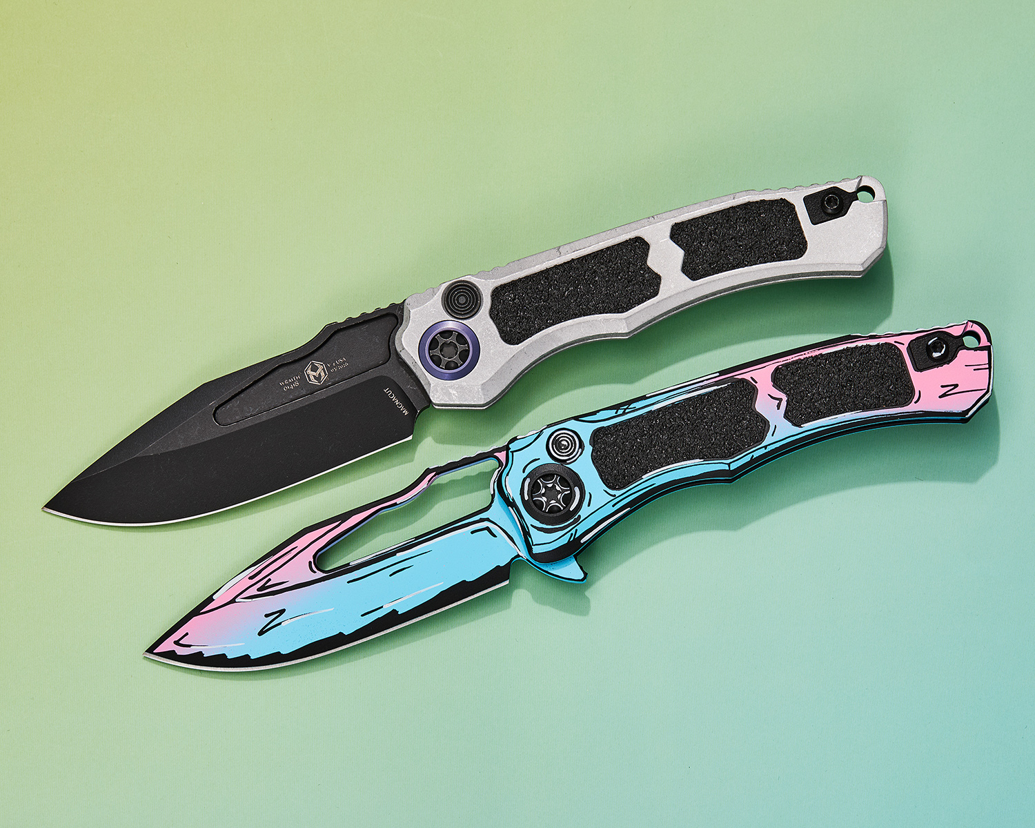 Heretic Knives Wraith V4 Manual Flipper Knife 3.625