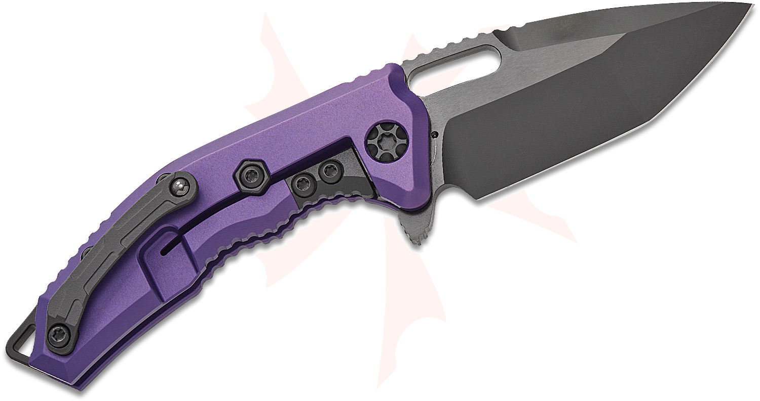 Heretic Knives Medusa Manual Frame Lock Flipper Knife 3.05