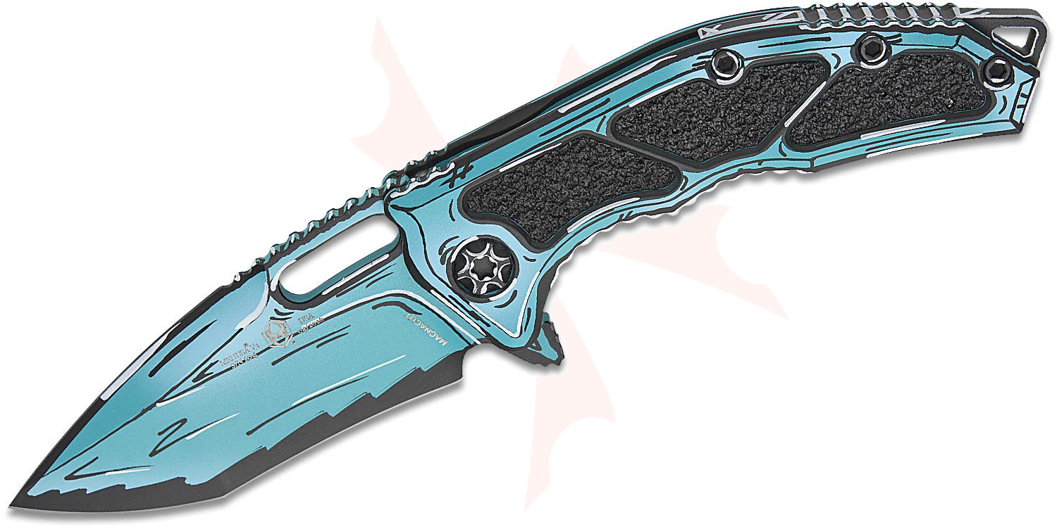 Heretic Knives Medusa Manual Frame Lock Flipper Knife 3.05