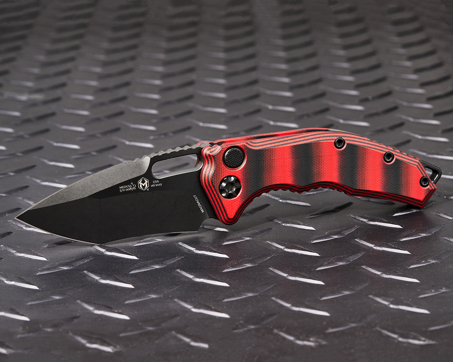 Heretic Knives Medusa AUTO Folding Knife 3.05