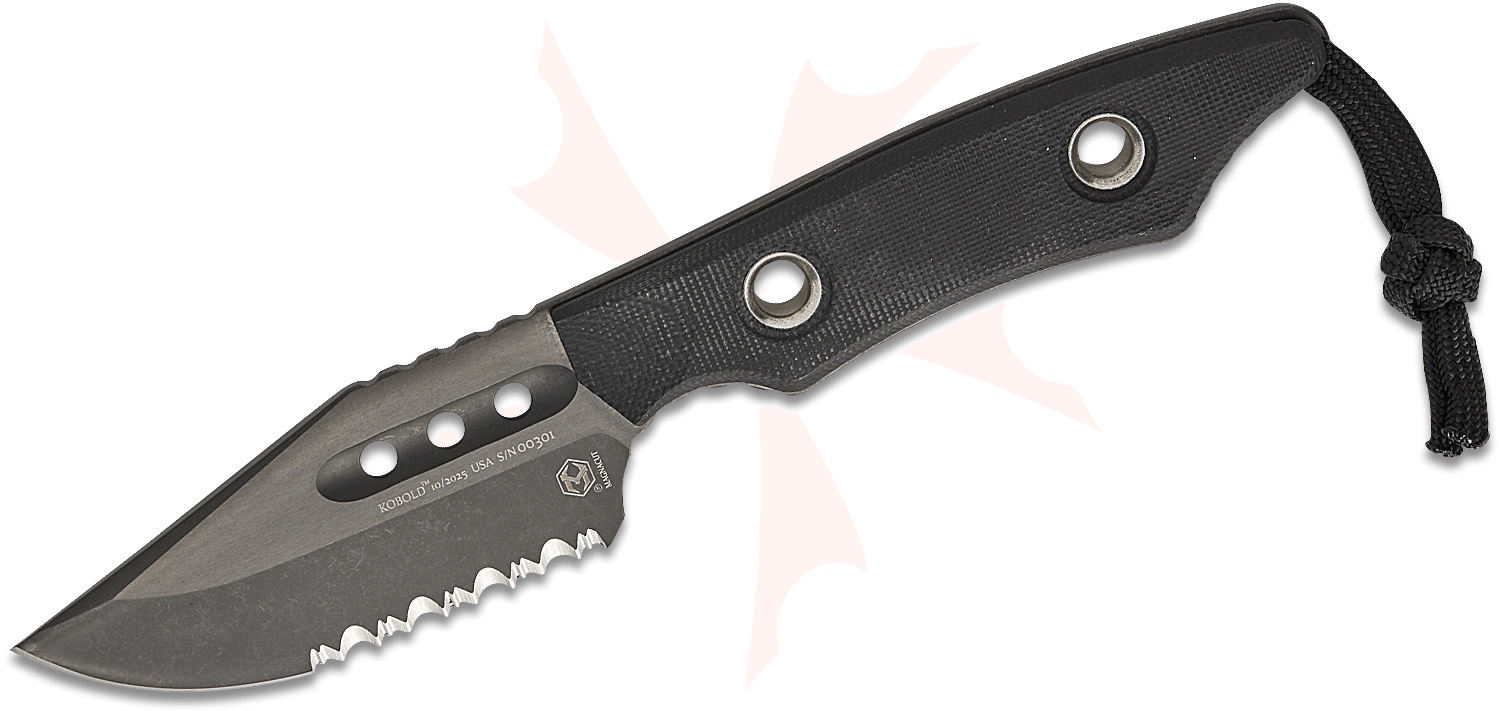 Heretic Knives Kobold Pocket Fixed Blade Knife 2.625