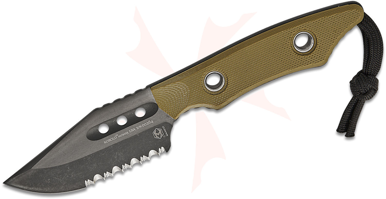 Heretic Knives Kobold Pocket Fixed Blade Knife 2.625