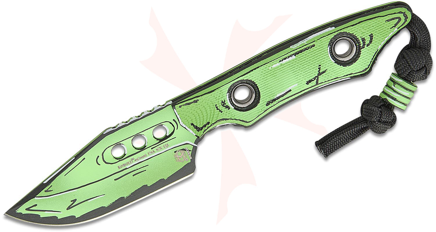 パーフェクトペテンシー Heretic Knives Kobold Pocket Fixed Blade Knife 2.625
