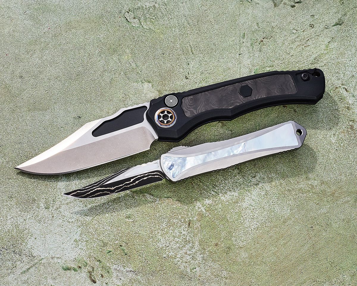 Heretic Knives Custom Wraith V4 AUTO Prototype Folding Knife 3.625