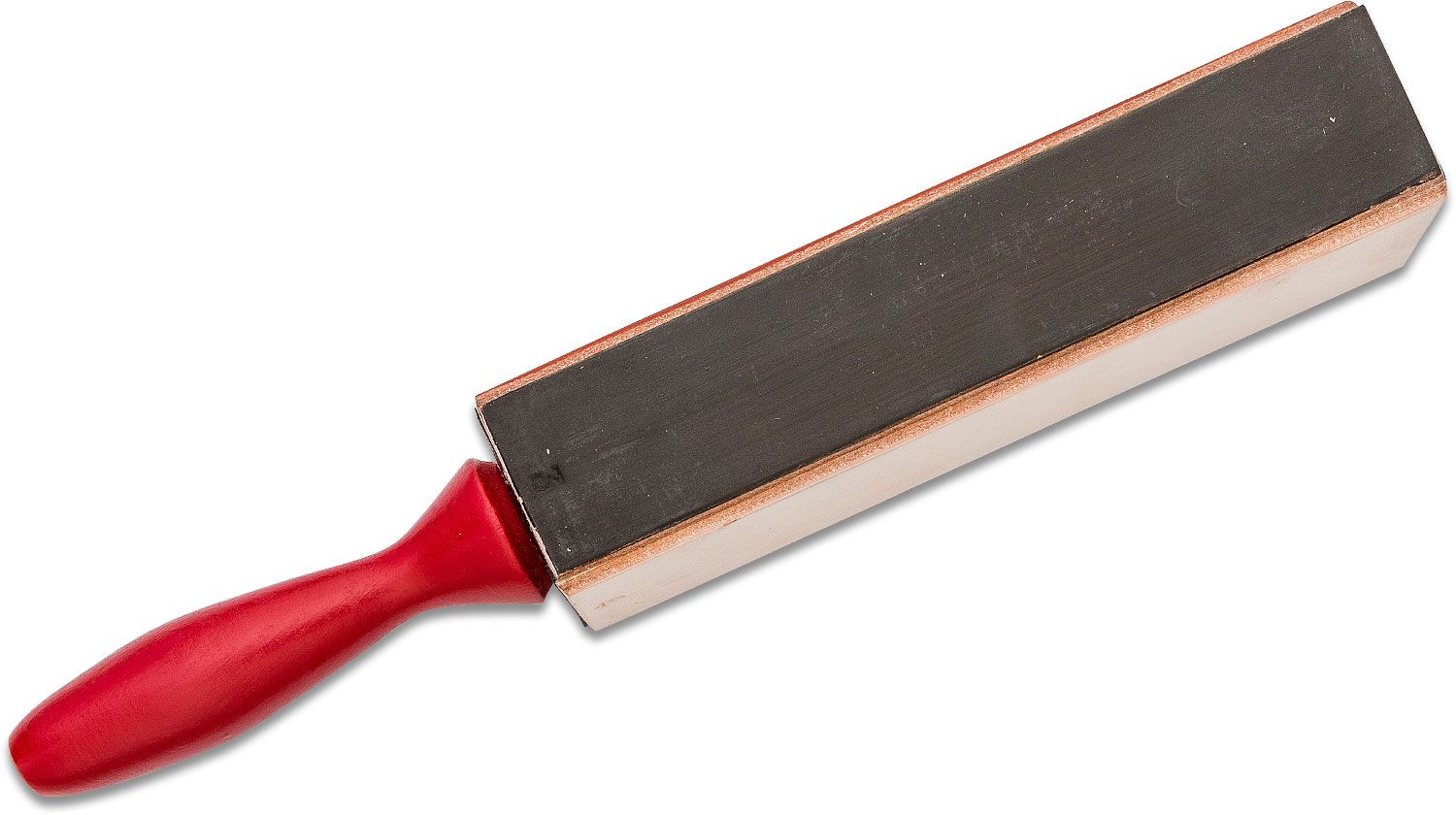 ARHEY Adjustable Italian Leather Strop - Razor and Knives Stropping Kit - 2  Sided Block Paddle Strop Set Sharpener Strap - Straight Razor Strop Barber