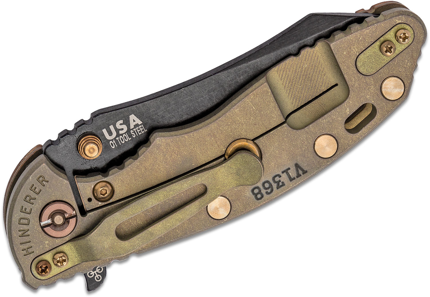 Rick Hinderer Knives Vintage Series Tri-Way XM-18 3.5