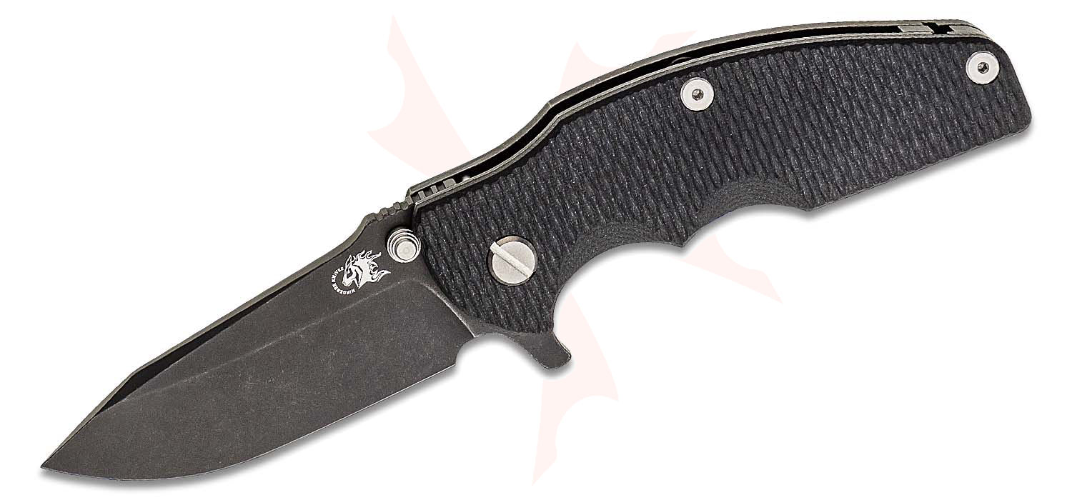 Rick Hinderer Knives Jurassic Tri-Way Flipper Knife 3.25