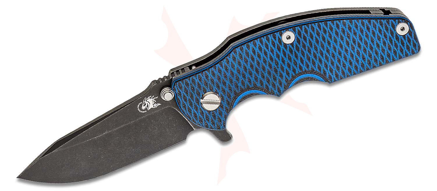 Rick Hinderer Knives Jurassic Tri-Way Flipper Knife 3.25 Rick Hinderer Knives Jurassic Tri-Way Flipper Knife 3.25