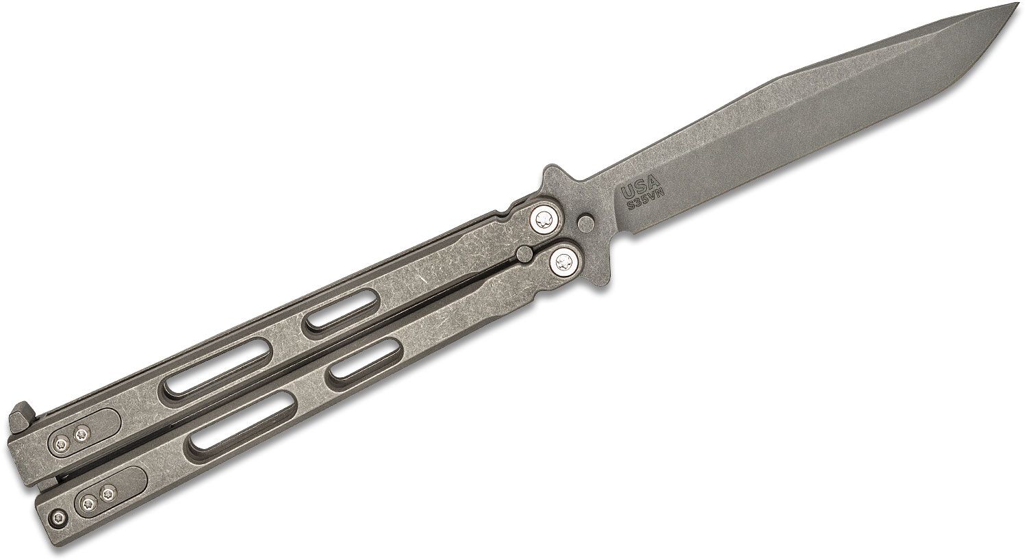 Rick Hinderer Nieves Balisong Butterfly Knife 4.5