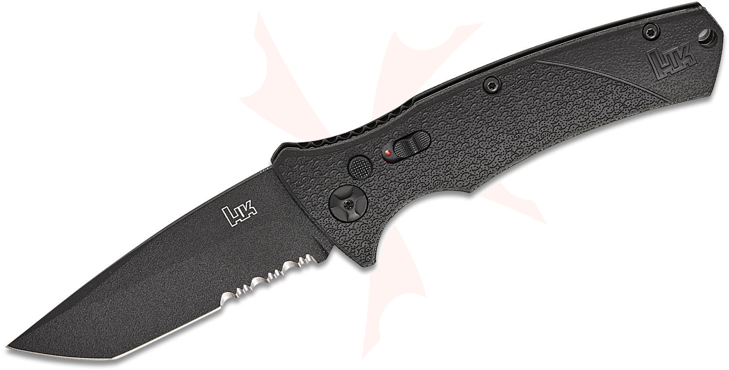 HK Knives by Boker FD01 AUTO Button Lock Folding Knife 3.27