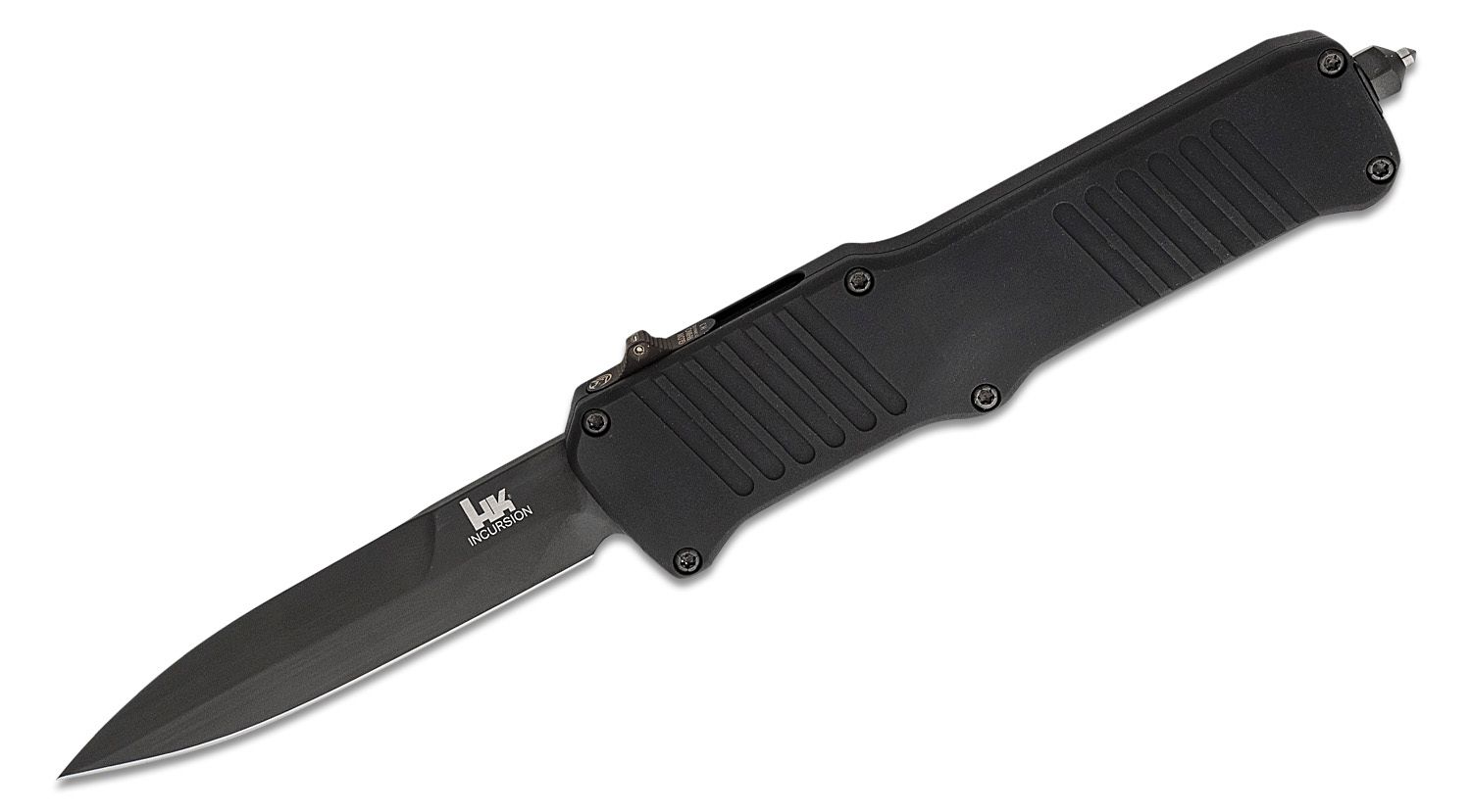 HUBERT® Stainless Steel Cook's Knife with Black Santoprene® Soft