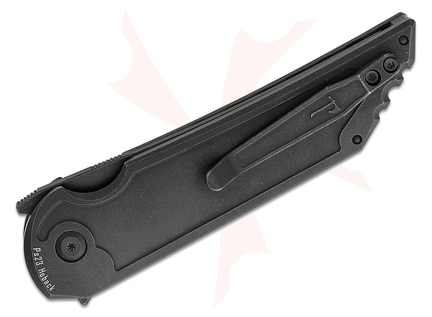 abc style　クリーク Jake Hoback Kwaiback Button Lock Flipper Knife 3.75