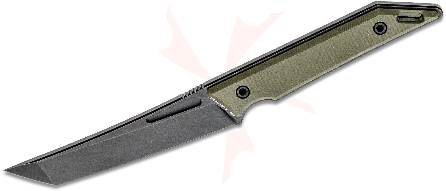 Jake Hoback Goliath Pocket Fixed Blade Knife 3.5