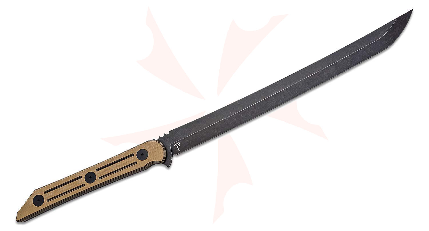 Jake Hoback Kwaichete Short Sword Fixed Blade Knife 12