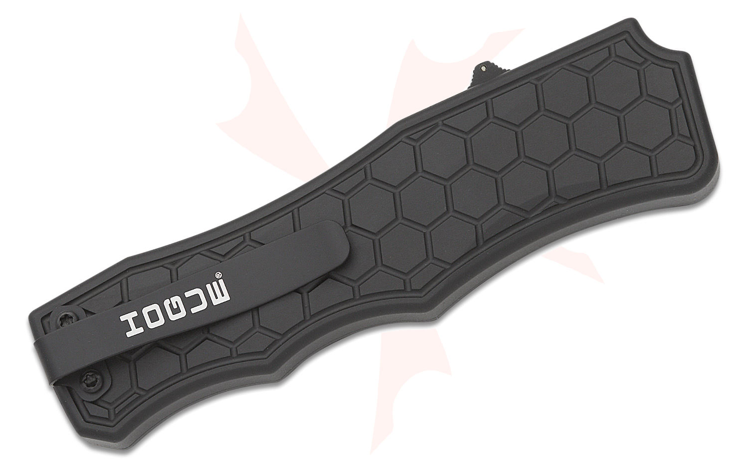 Hogue Exploit OTF AUTO Knife 3.5" S30V Black PVD Clip Point Blade