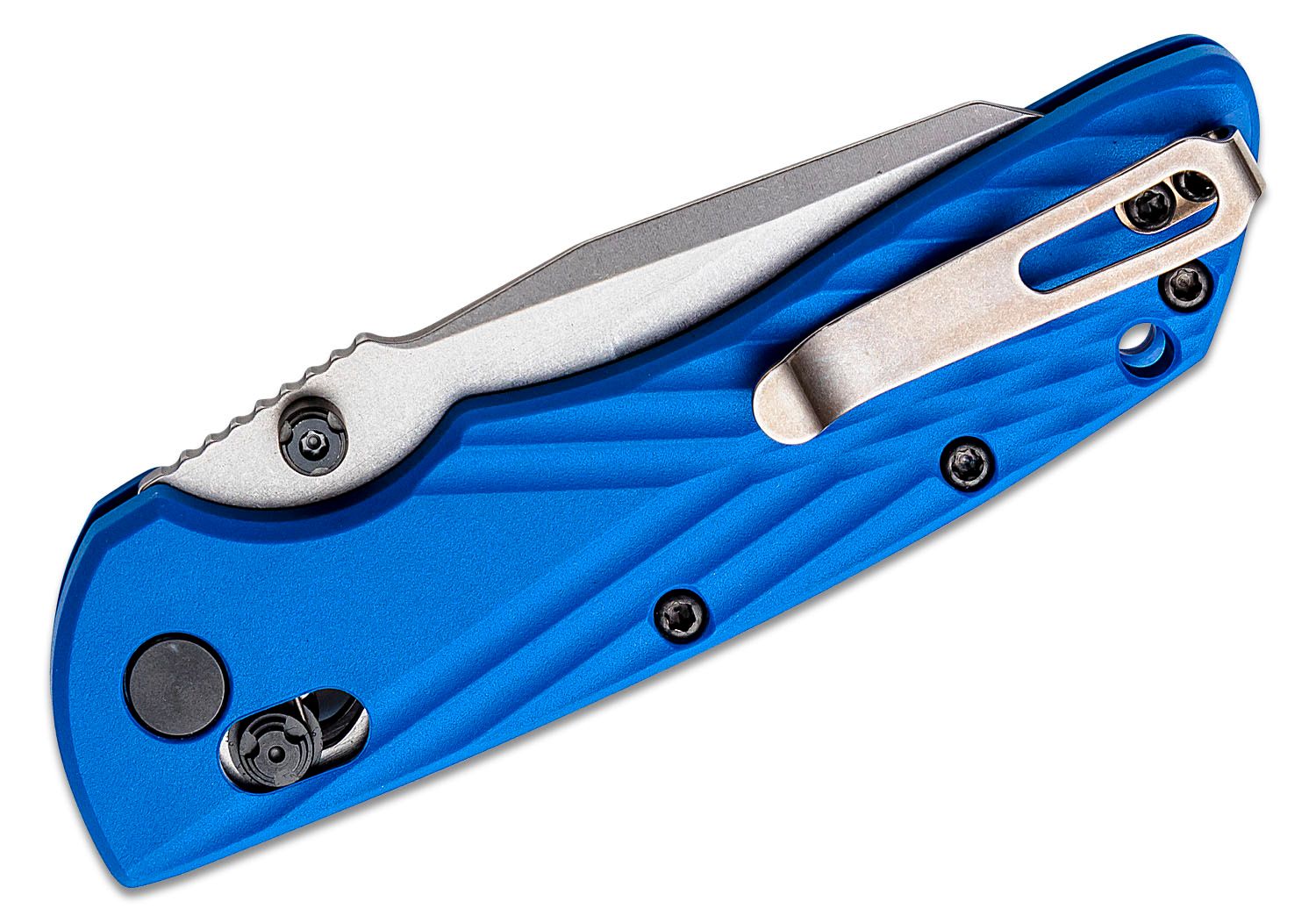 Black blue hoof knife - thin blade - right - Ukal