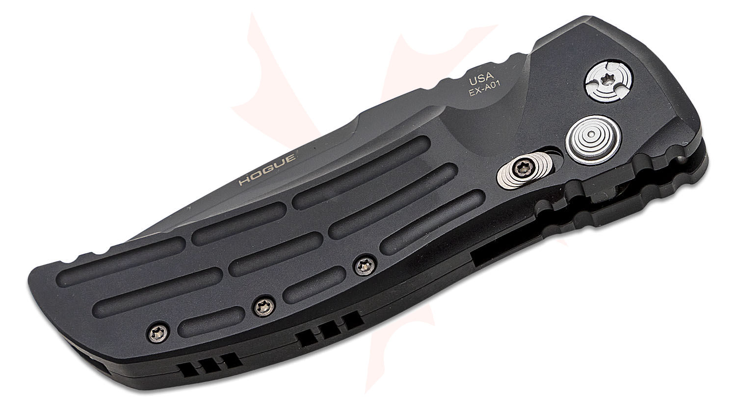 Hogue EX-A01 Elishewitz Design AUTO Folding Knife 4" 154CM Black Drop ...