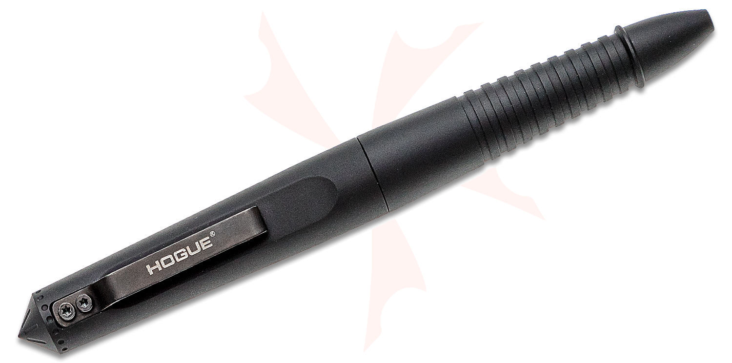 Rogue Pen Hogue Tactical Pen with Impact Spike, Black Aluminum - KnifeCenter ...