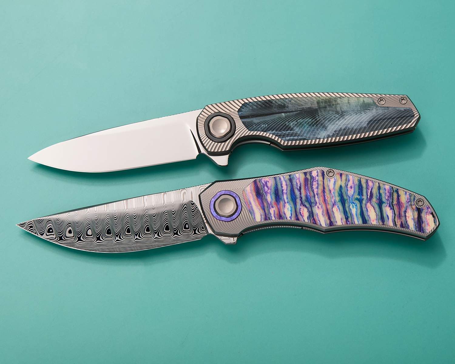 Holt Bladeworks Custom Morpheus #1915 Flipper Knife 3.24