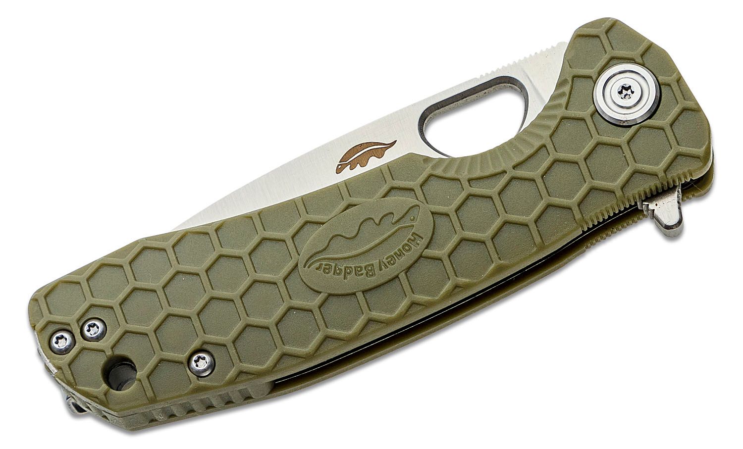 Honey Badger Medium Handle Set Foliage Green G-10 - Blade HQ