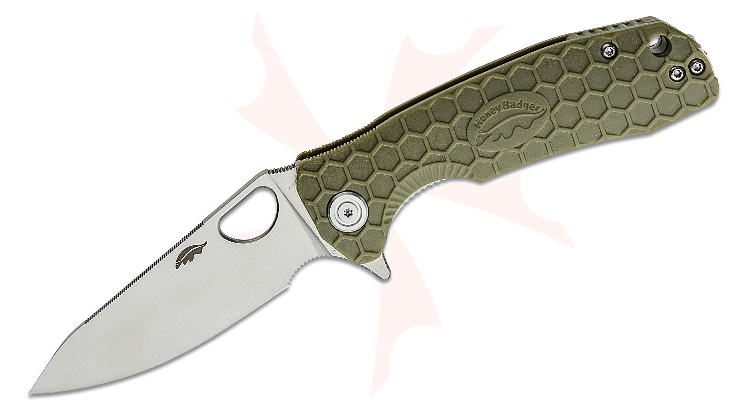Honey Badger HB1300 Medium Flipper Knife 3.19