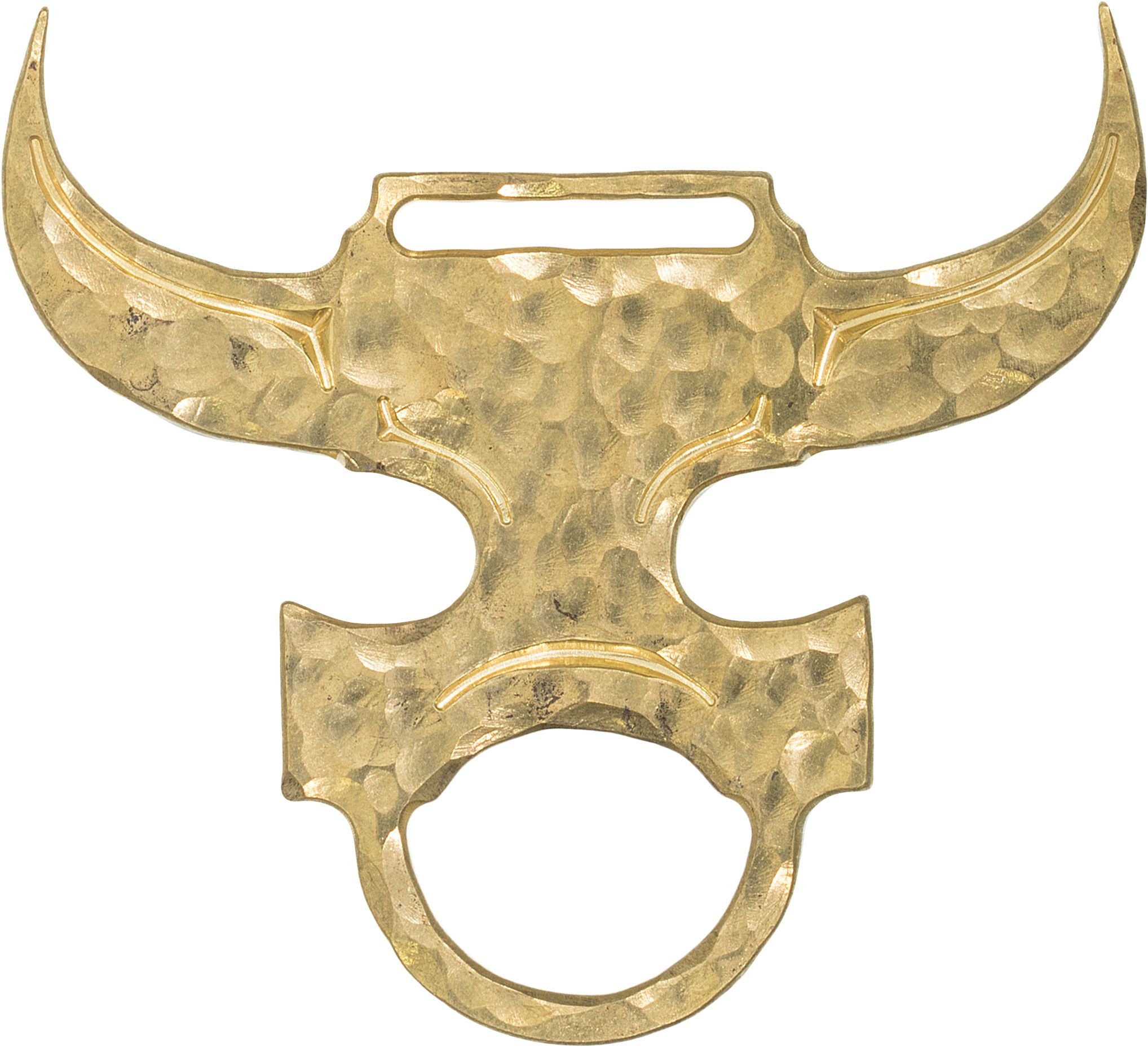 Iron Bull Buckeye Brass Slinger Bottle Opener - KnifeCenter - Discontinued