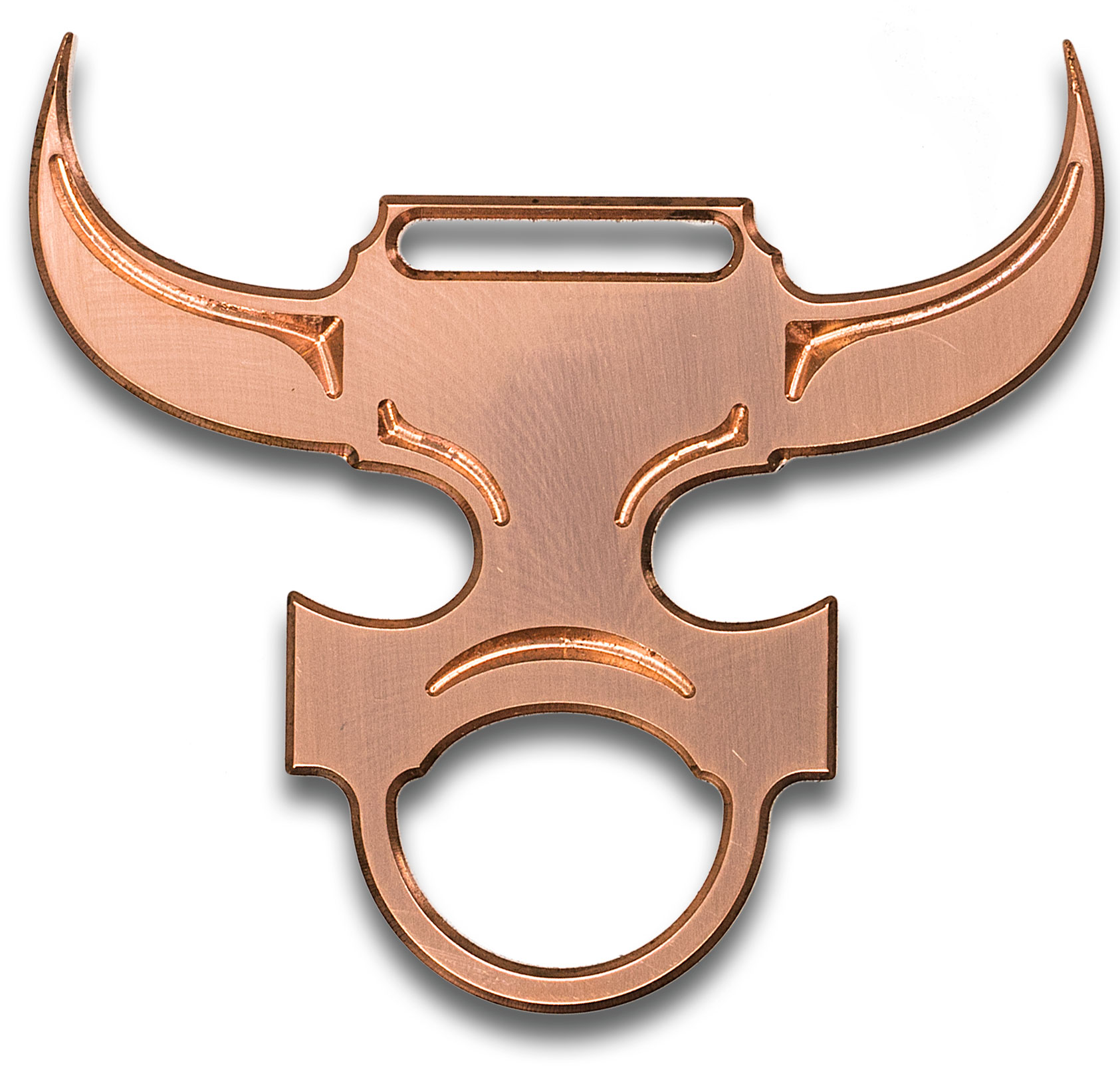 Iron Bull Polished Copper Slinger Bottle Opener KnifeCenter